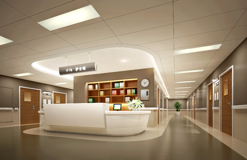 天津塘沽医院第五人民医院护士站 – 设计本装