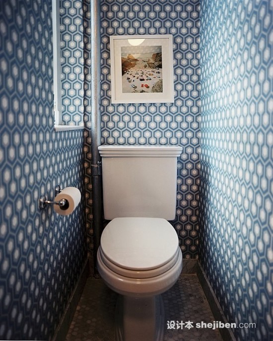 卫生间能用壁纸？