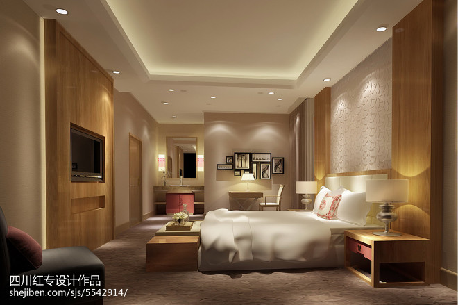 西安专业特色度假酒店设计公司-红专设计-装修