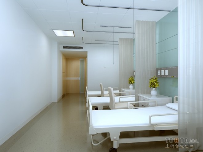 上海市第一人民医院某住院-装修设计效果图-北