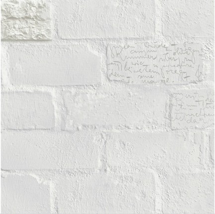 韩国壁纸进口墙纸立体逼真仿砖墙文化石英文乱