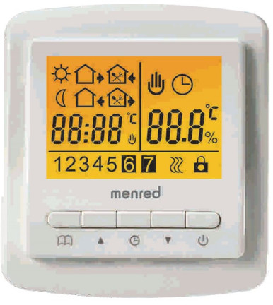 曼瑞德水暖溫控器/電地暖溫控器/智能溫控器-rtc75器