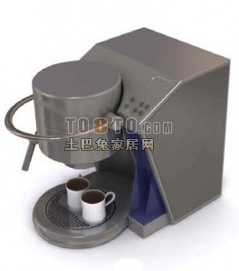 咖啡机器3d模型下载