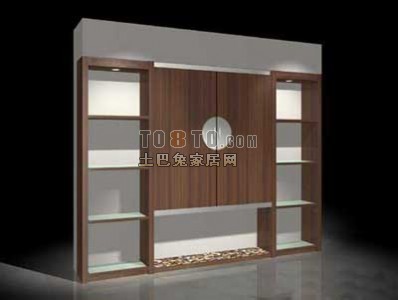 壁柜、橱柜-现代家具素材20081130更新773d模型下载
