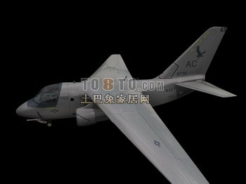 战斗机-飞机素材103d模型下载