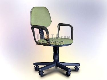 办公家具-转椅3d模型下载