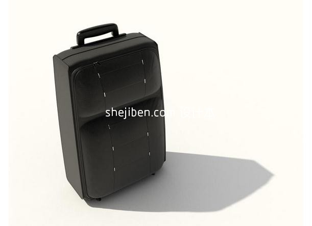 行李箱，旅行箱，拉杆箱3d模型下载