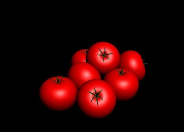 西红柿食品3d模型下载