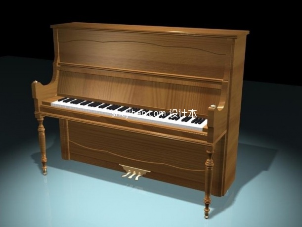 钢琴08版3d模型下载