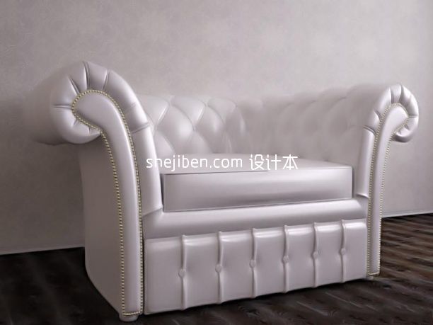 欧式沙发家具3d模型下载