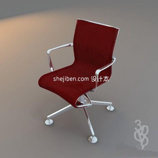 电脑椅子3d模型下载