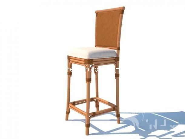 吧台椅子3d模型下载