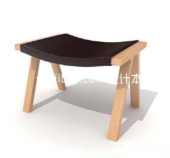 阳台小凳子3d模型下载