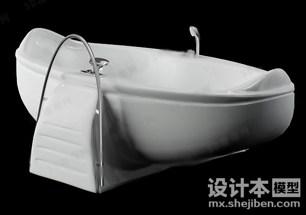 浴缸3d模型下载