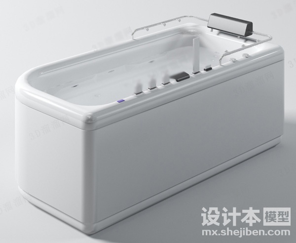 浴缸3d模型下载
