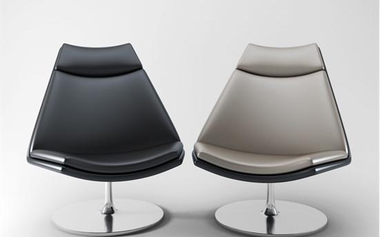 现代圆角椅子3d模型下载
