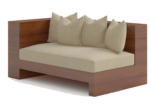 木靠背沙发3d模型下载-设计本3D模型下载