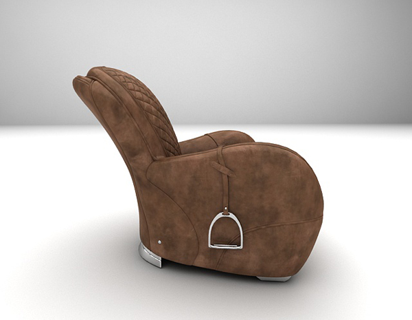欧式风格三维沙发3d模型下载
