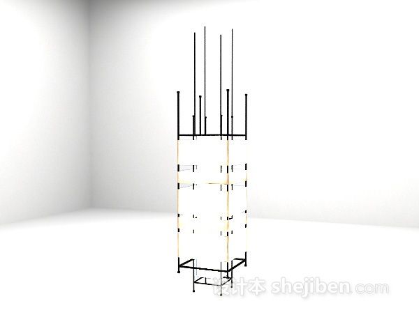 设计本个性吊灯3d模型下载