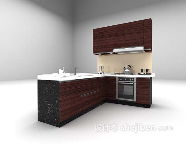 设计本厨房用具大全3d模型下载
