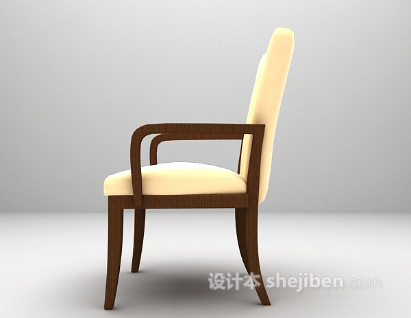 现代风格现代家居椅3d模型下载