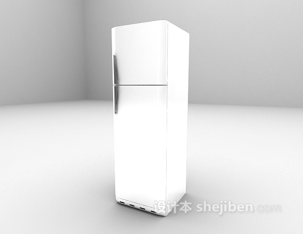 免费冰箱3d模型下载