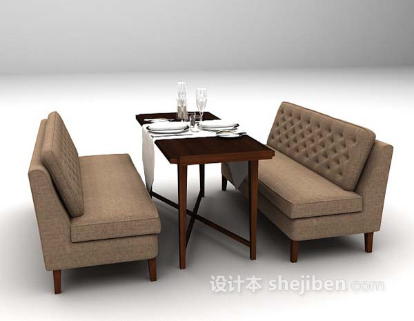 设计本桌椅max推荐3d模型下载