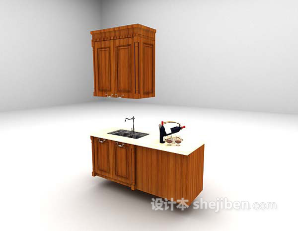 免费厨房用具max3d模型下载