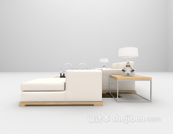 欧式风格简欧风格组合沙发欣赏3d模型下载