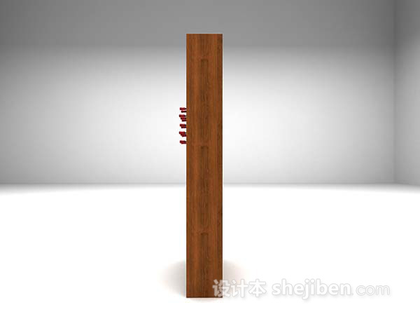 设计本木质展示柜推荐3d模型下载