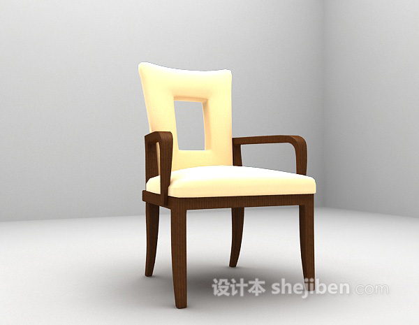 免费现代家居椅3d模型下载