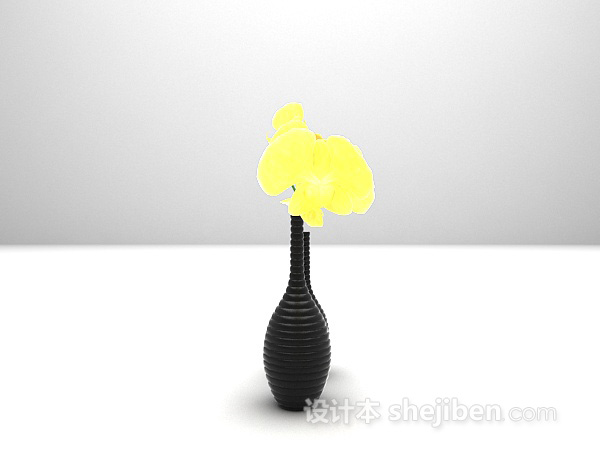 免费花瓶装饰品3d模型下载