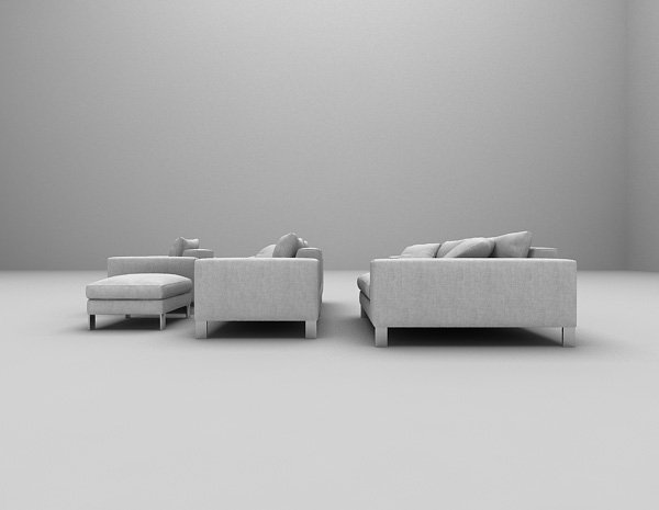 设计本布艺沙发max大全3d模型下载