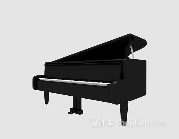 设计本三角钢琴3d模型下载