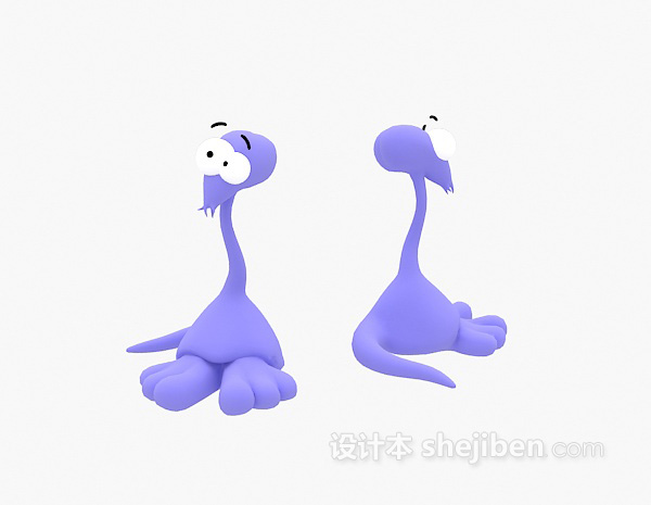 最新儿童动物玩具3d模型下载