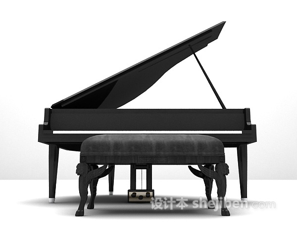 大钢琴3d模型下载