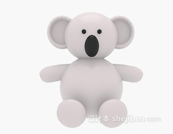 儿童玩具熊3d模型下载