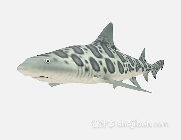现代风格大鱼的3d模型下载