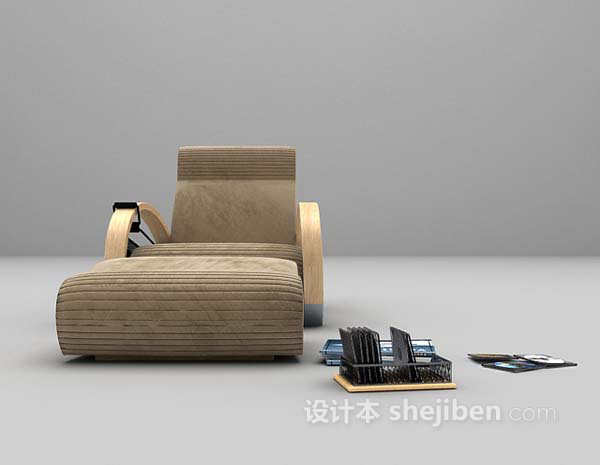 设计本欧式家居椅3d模型下载