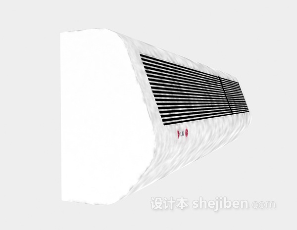 现代风格LG空调3d模型下载