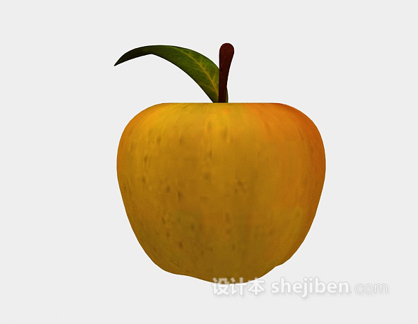 现代风格单个水果3d模型下载