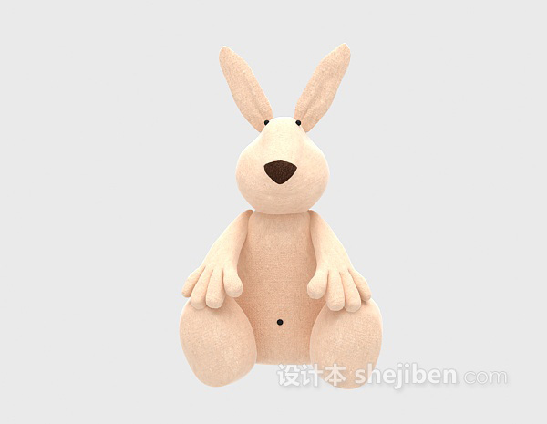 儿童玩具袋鼠 3d模型下载