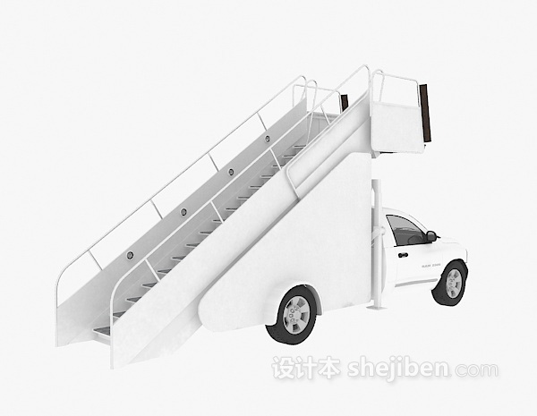 免费楼梯汽车3d模型下载