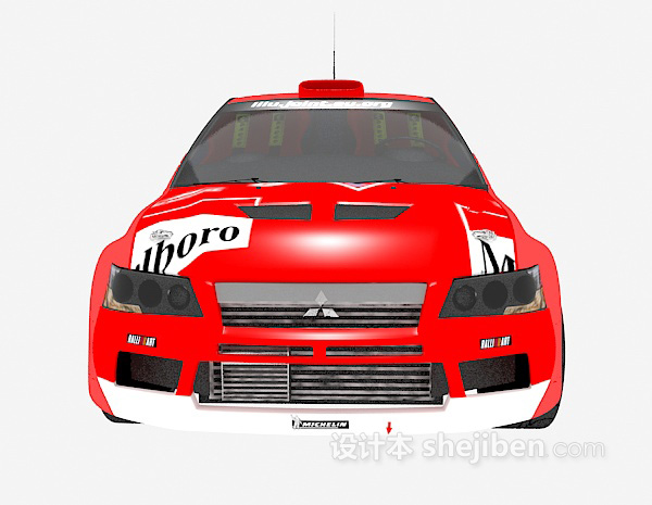 赛车跑车3d模型下载