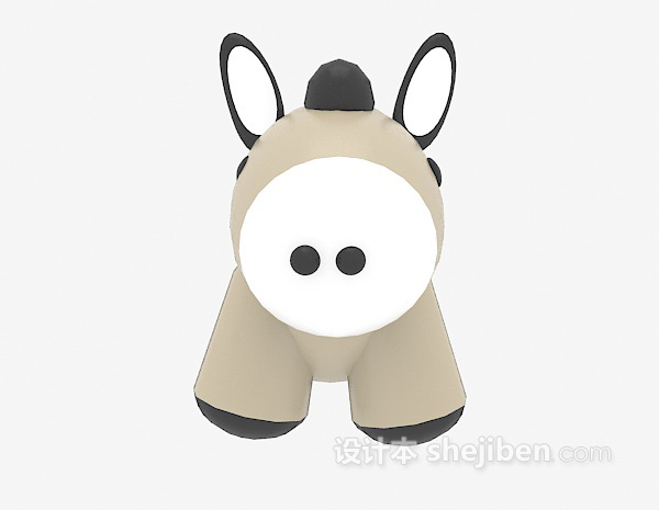 小驴玩具3d模型下载
