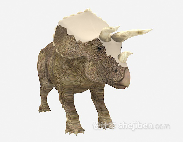 设计本犀牛3d模型下载
