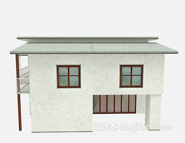 设计本农村别墅3d模型下载