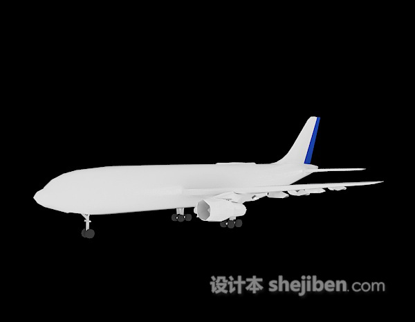 设计本飞机3d模型下载