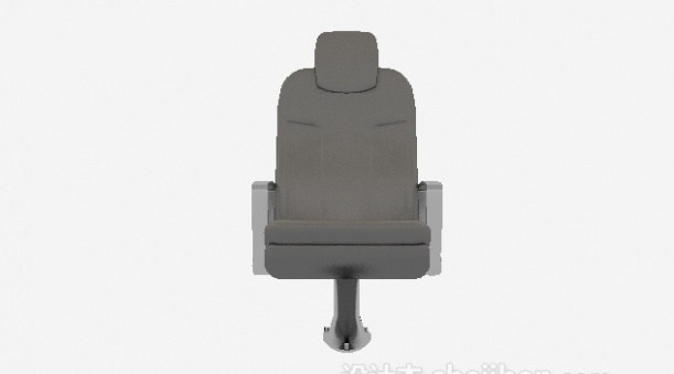 汽车座椅带扶手3d模型下载