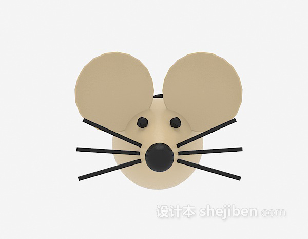 儿童玩具老鼠3d模型下载